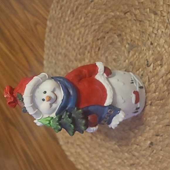 Set of 3 Festive Snowmen - Picture 2 of 4